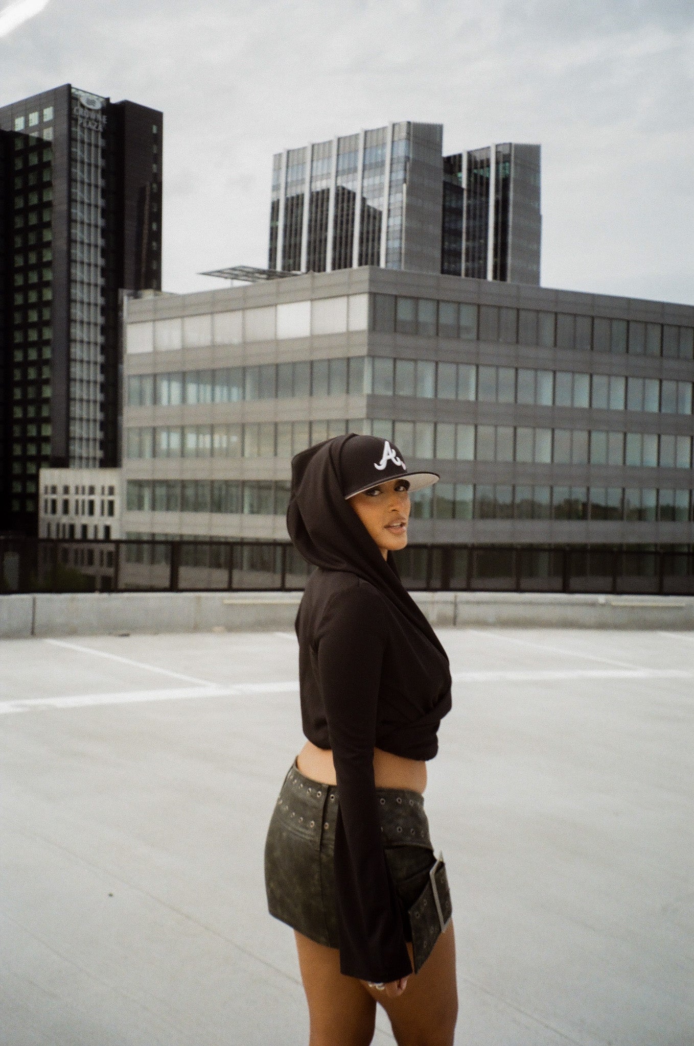 FLARE SLEEVE HOOD | OFF-WHITE .