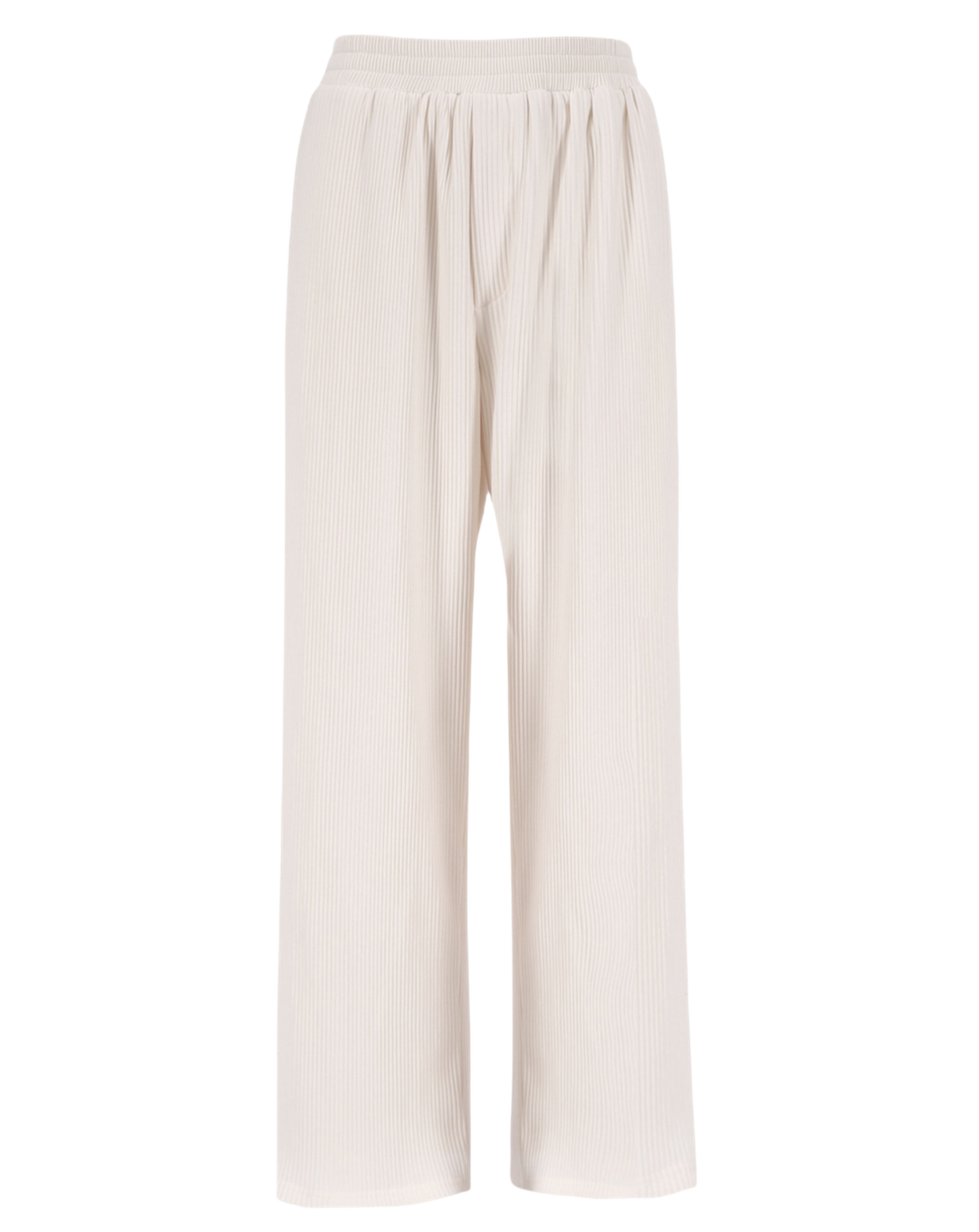 IVORY PLEATED FULL SET .