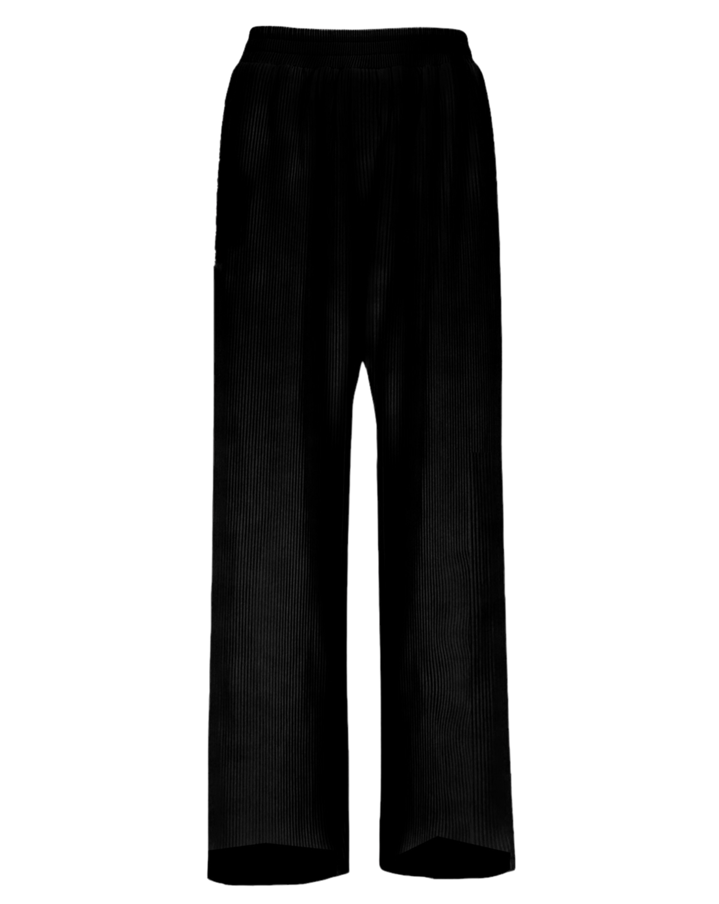 IVORY PLEATED TROUSERS .