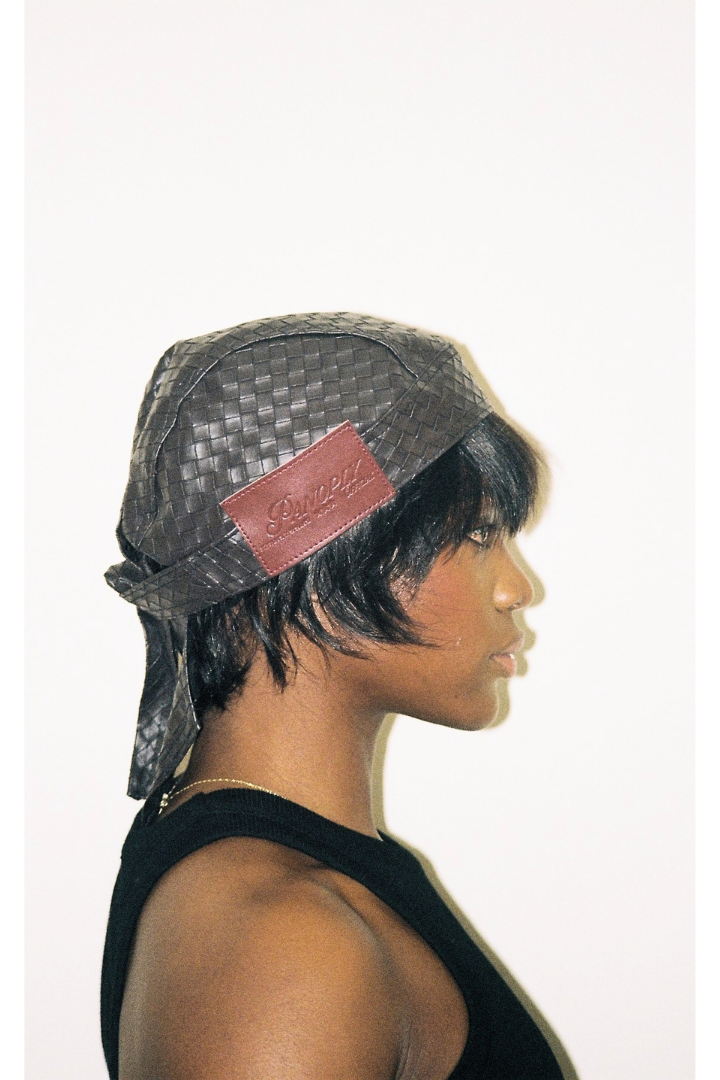 [ SKULL CAP DURAG ] Suede Mustard Yellow .