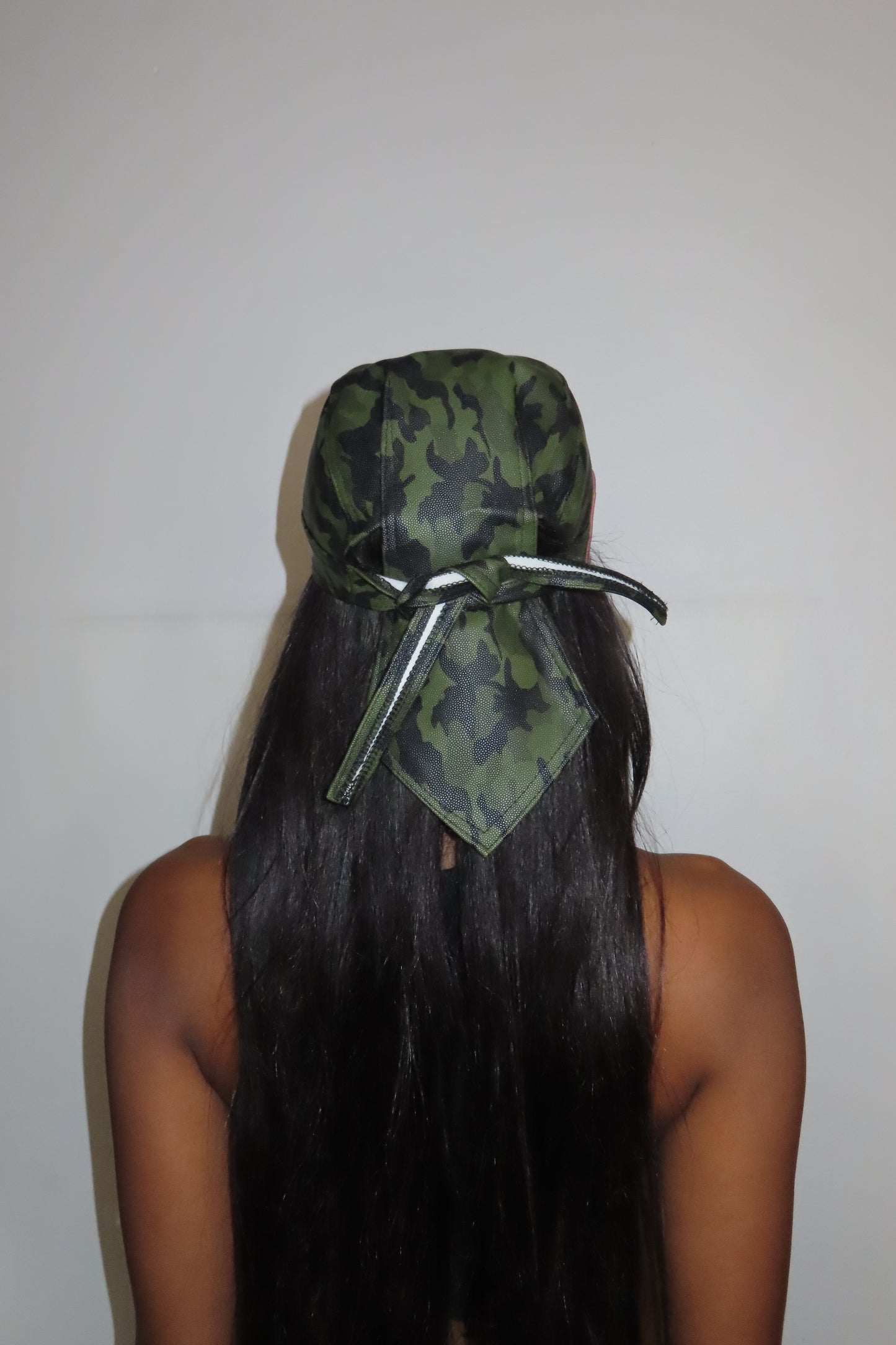 [ SKULL CAP DURAG ] Matte Black .